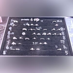 Swarovski ring collection 💍😍 crystals at their finest!!! 6-10.5 $48-$260